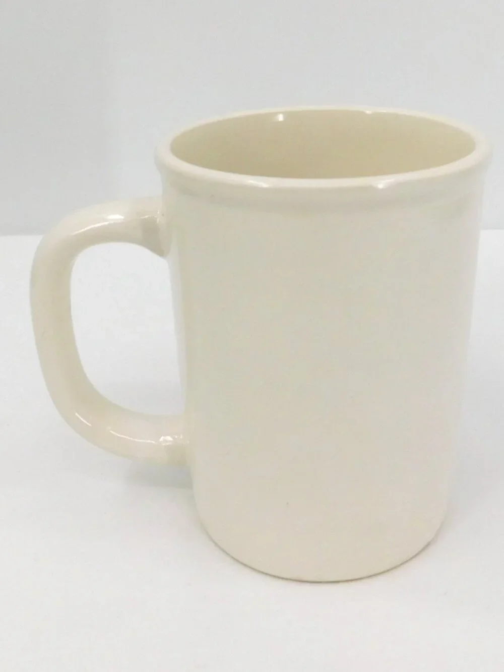 1978 Kersten Bros & Co. Vintage Santa & Reindeer Novelty Holiday Ceramic Mug